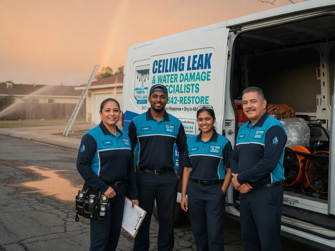 Ceiling Leak Cleanup company in Cedarville, MI